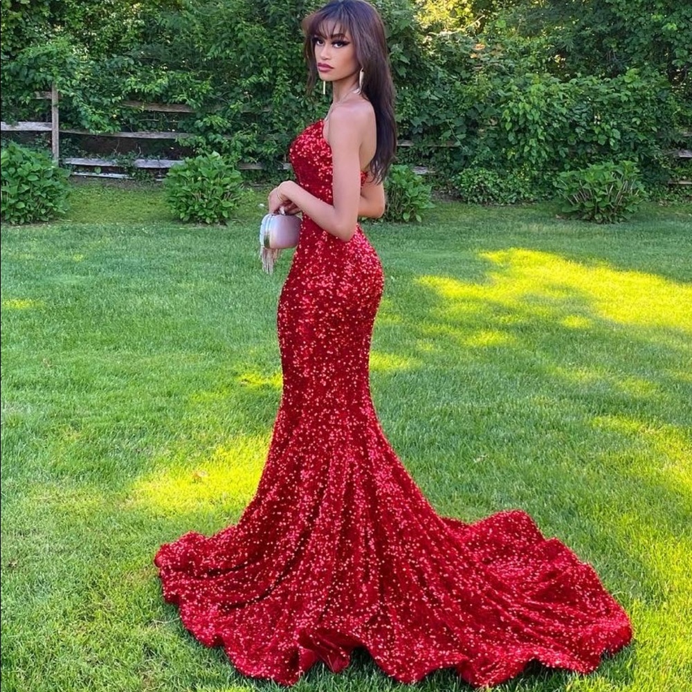 PS21208 - RED - BY PORTIA & SCARLETT Size 0
